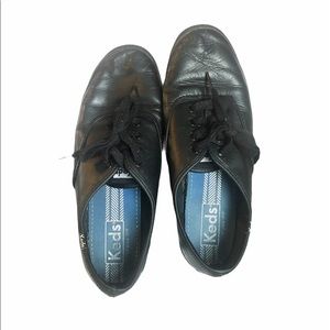 Keds Champion Originals Leather in Black